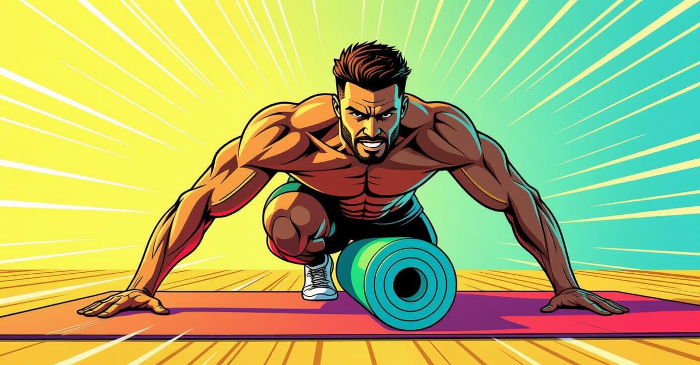 ウォーキングの持久力を20％向上させる5分間フォームローラー・クールダウン