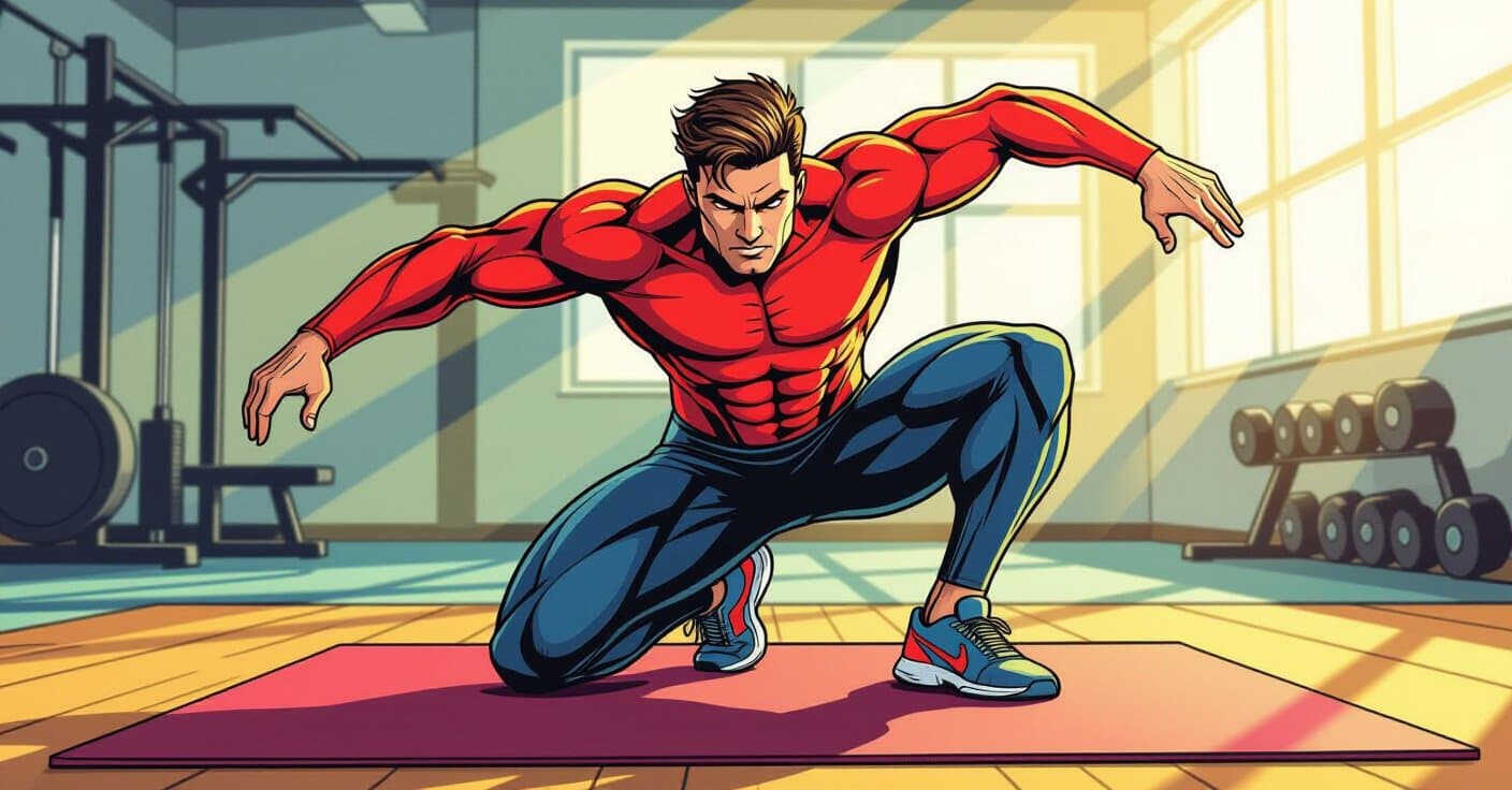 5分でできる股関節安定性サーキット：今日から歩行をケガ知らずに