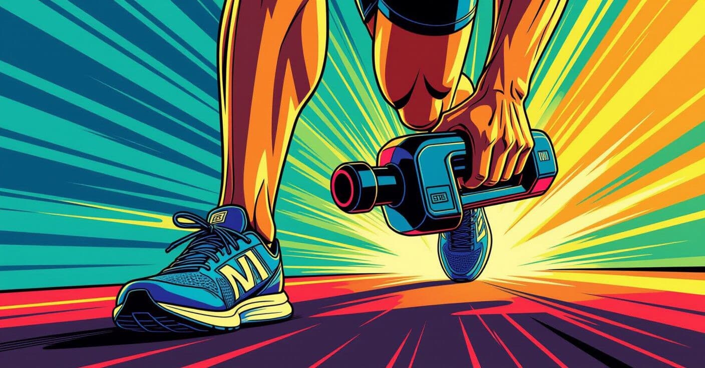 ウォーキングやランニングの筋肉痛を翌朝までに解消する7つのマッサージガンハック