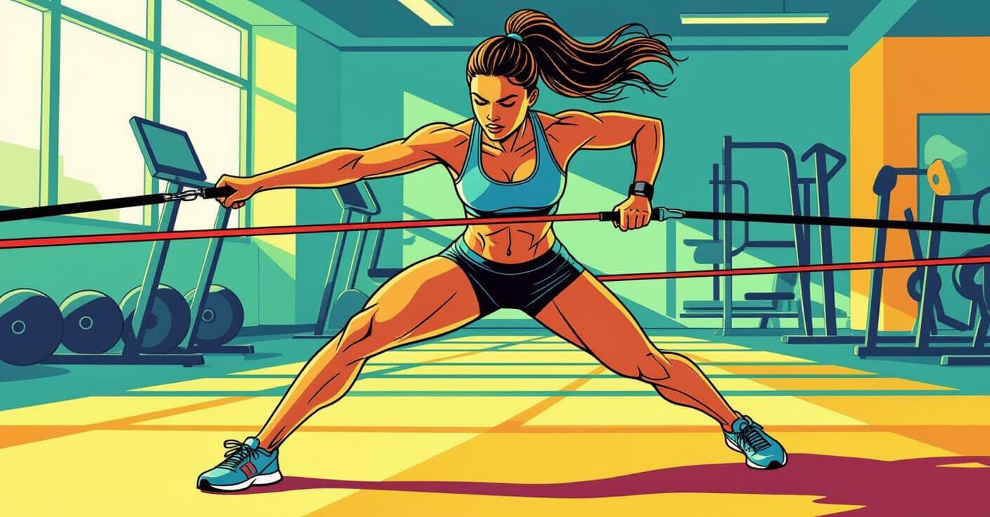 痛みゼロで走れる膝を再生する7つのレジスタンスバンド筋力トレーニング