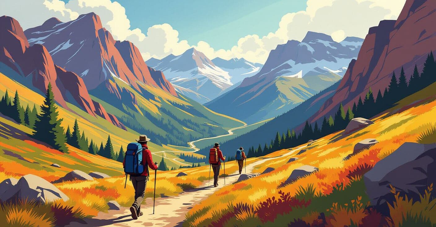 歩道より30％多くカロリーを消費する7つの絶景ウォーキングコース