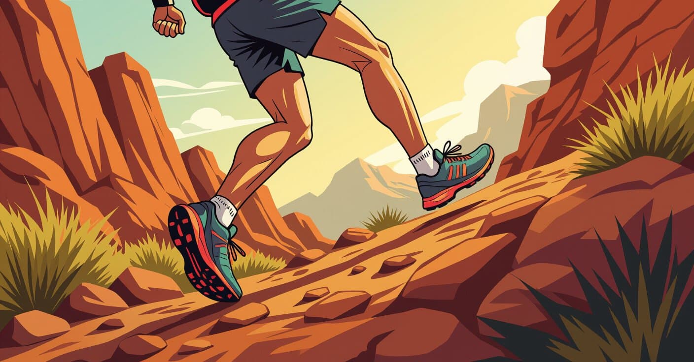 足首を捻挫せずに岩場のトレイルを走り歩くための7つのテクニック