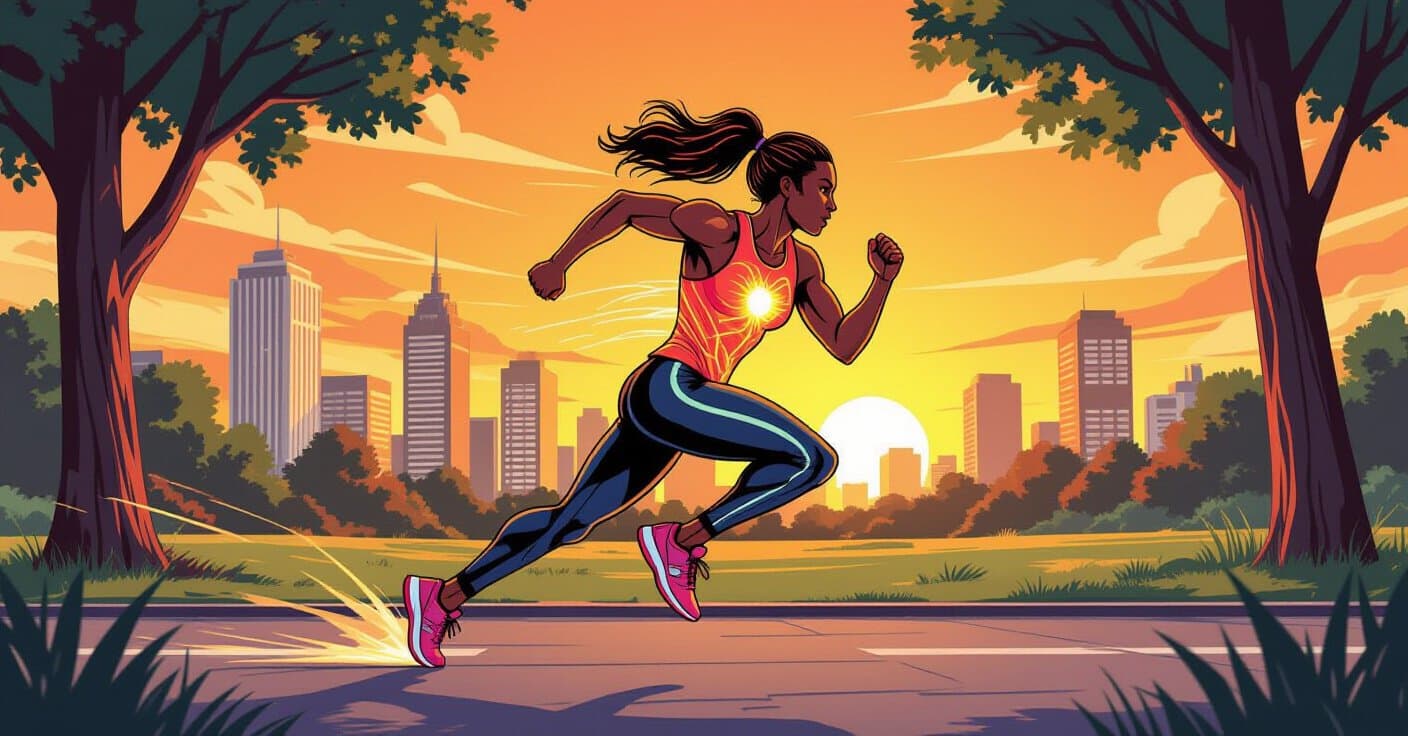 体幹を活性化：疲れずに速く走り、長く歩くコツ