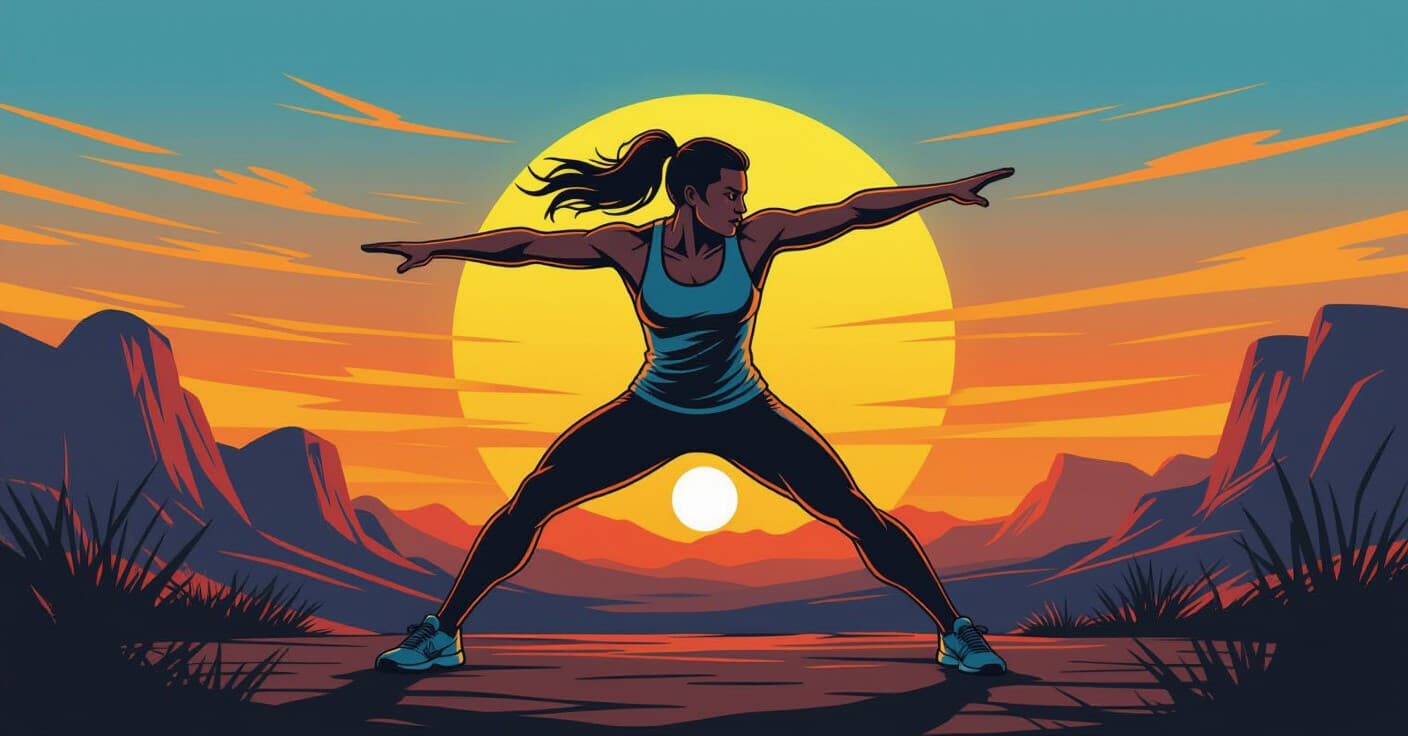 上半身のバランスを整えよう：ウォーク＆ランポストを完璧にする5つの筋力トレーニング