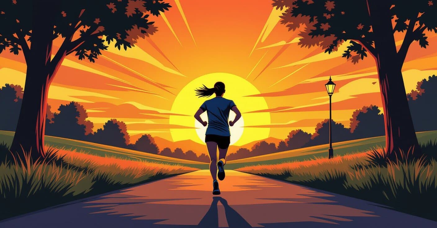 ビギナー向けハーフマラソントレーニング：週3日のラン＆ウォーク計画