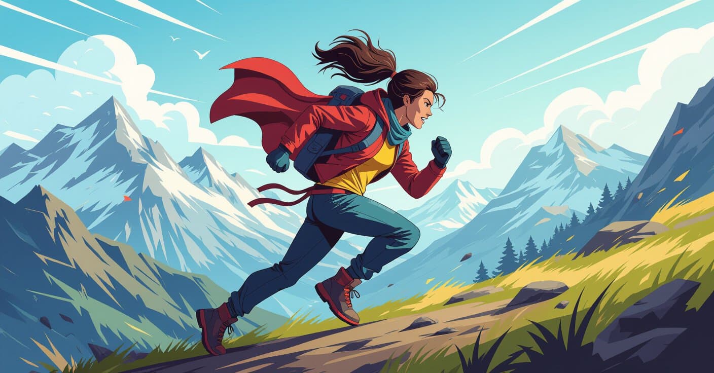 ウォークラン速度でエネルギー20％節約する最強防風レイヤー