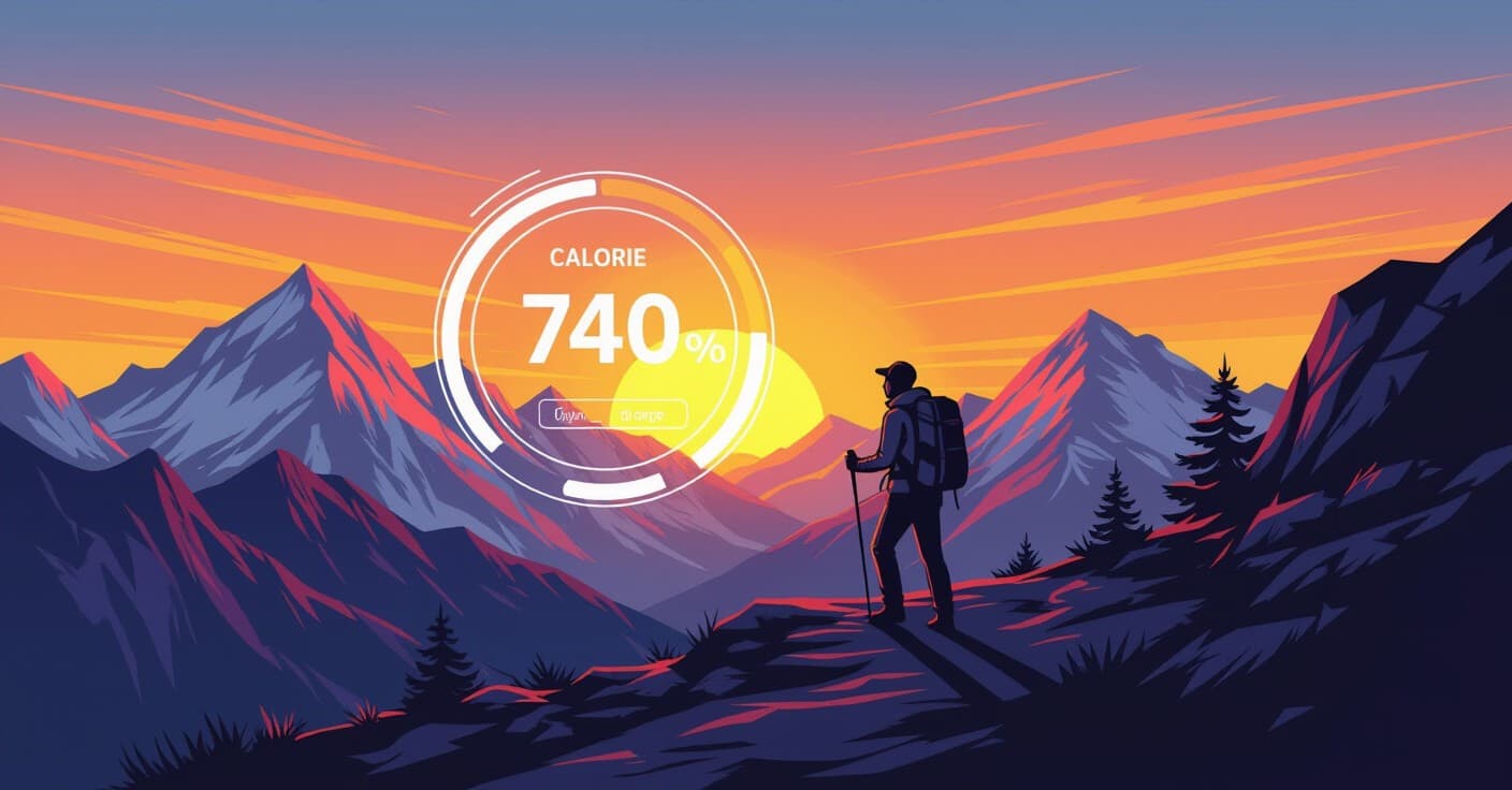 カロリー登攀計算機：500kcal余分に燃焼する最適な標高ルートを選ぼう