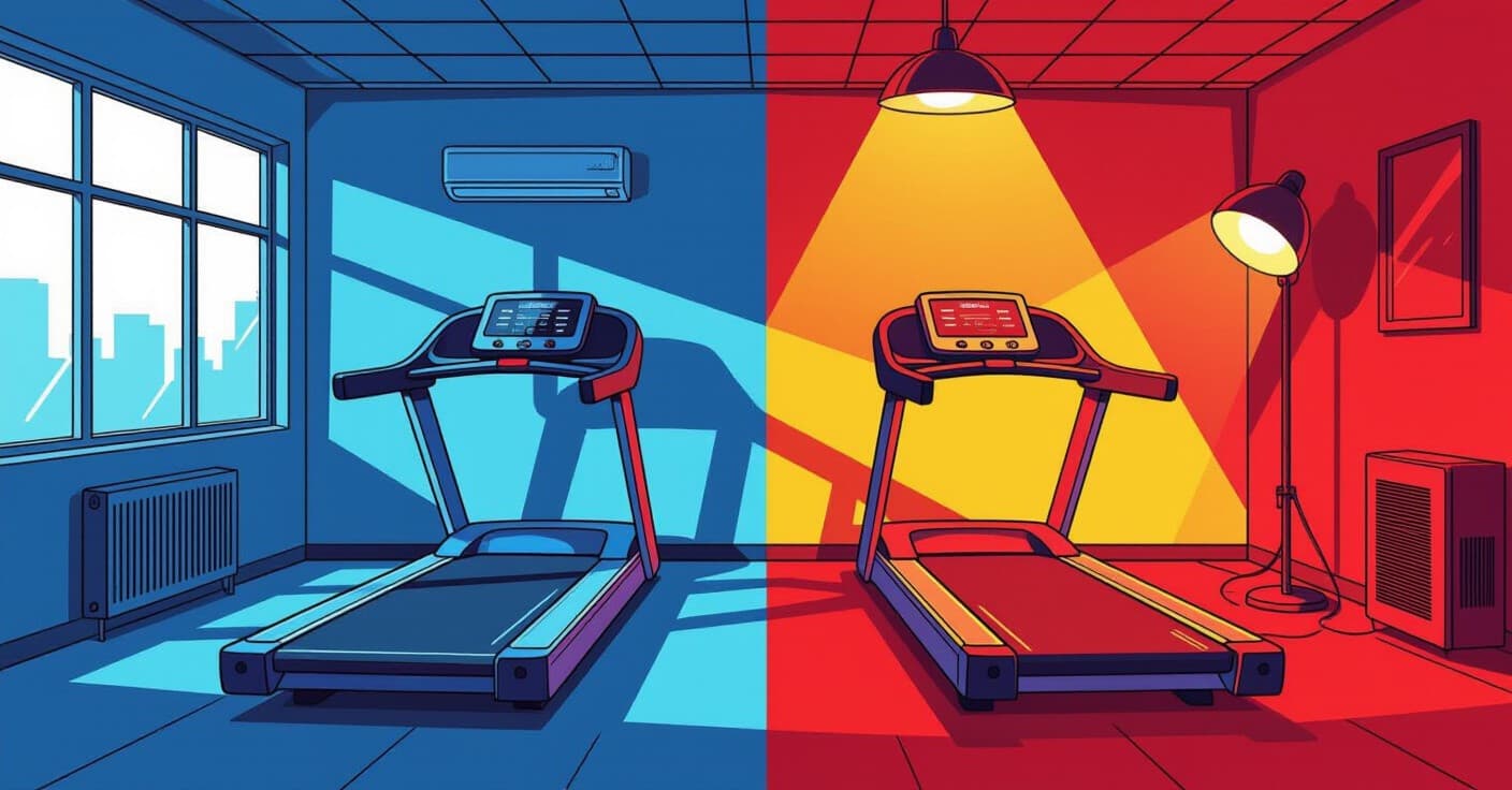 涼しい環境 vs 暖かい環境：室内の温度設定でウォーキングの消費カロリーはどう変わる？