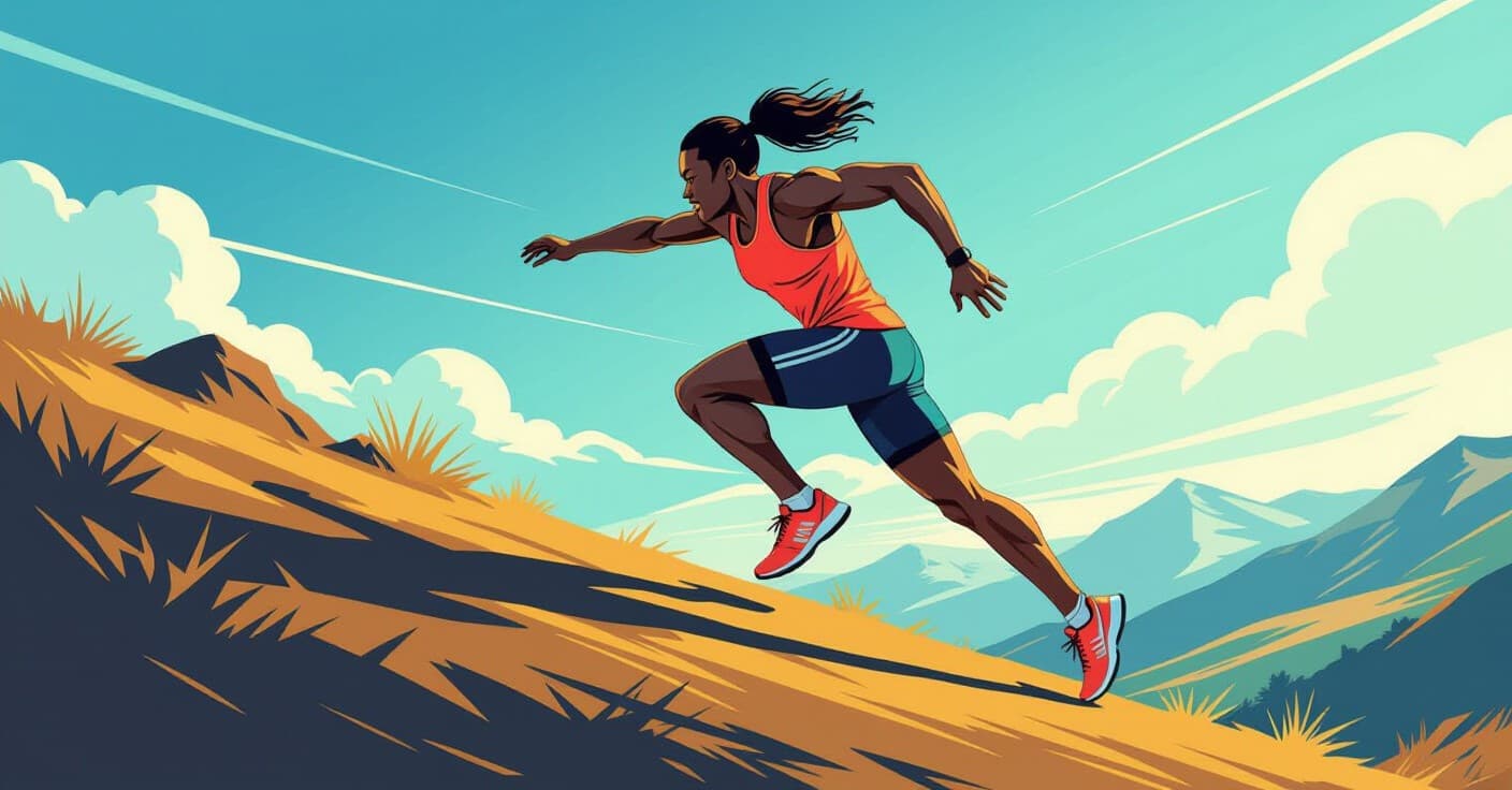 コアを活性化した歩行：丘を楽に走る秘密の姿勢テクニック