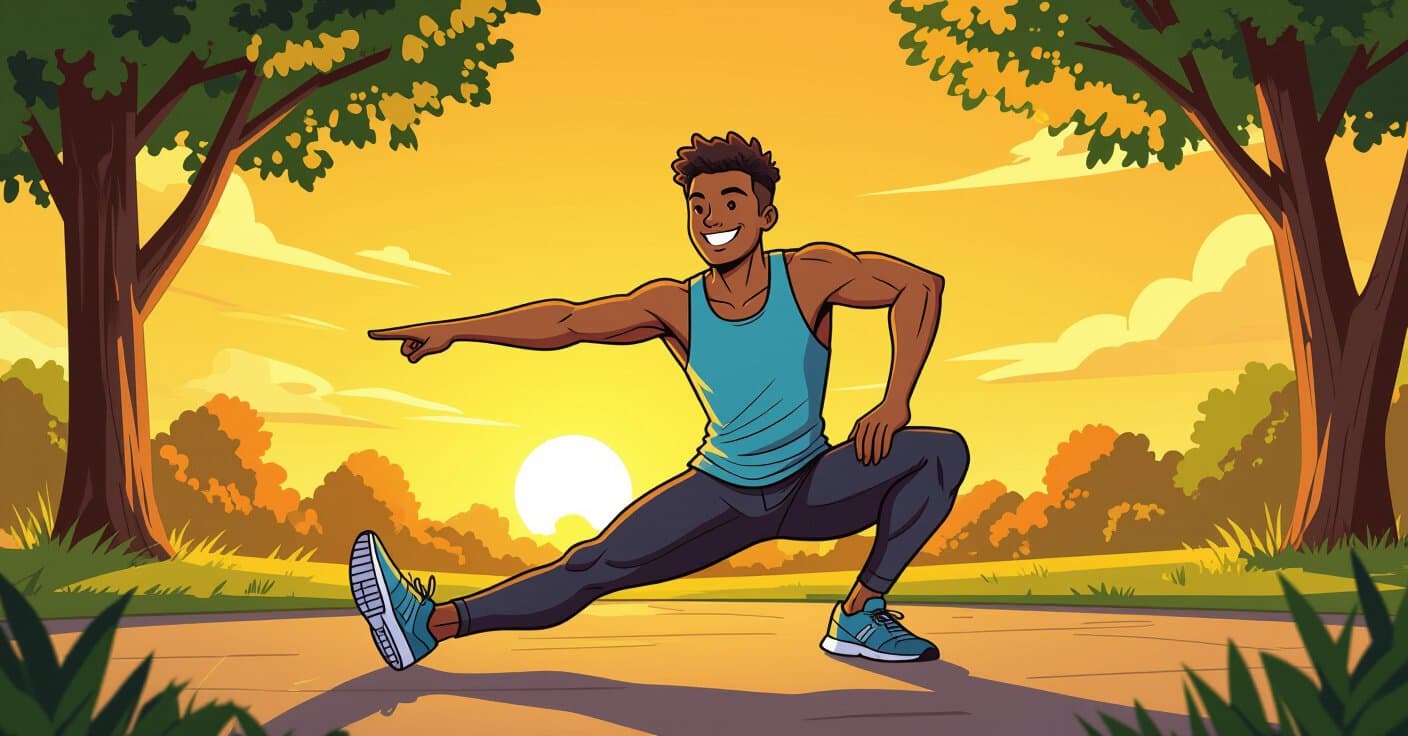初心者ランナーのためのCouch-to-5K クールダウン：静的ストレッチプロトコル