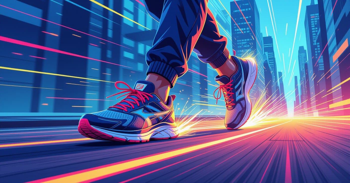 膝を高く上げて走ろう：ランニング＆ウォーキング速度を20％向上させる方法