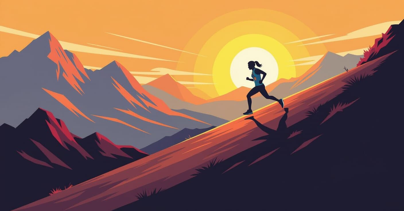 平坦な道から標高300メートルへ：初めてのヒルラン向けスマートな標高ゲイン計画