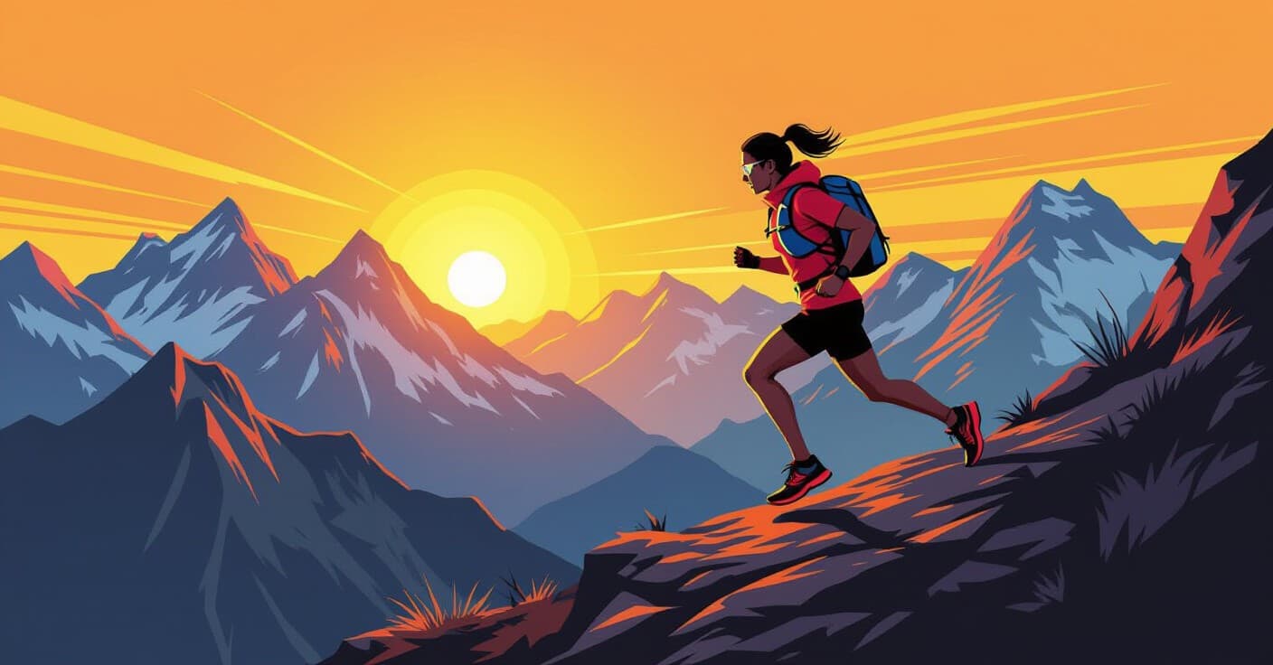 平地から天空へ：急勾配を痛みなくトレイルランする8週間標高トレーニング計画