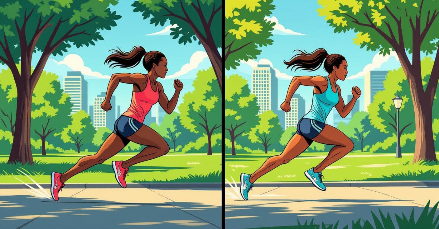 散歩からスプリントへ：脂肪燃焼マイルのための完璧なインターバル比率