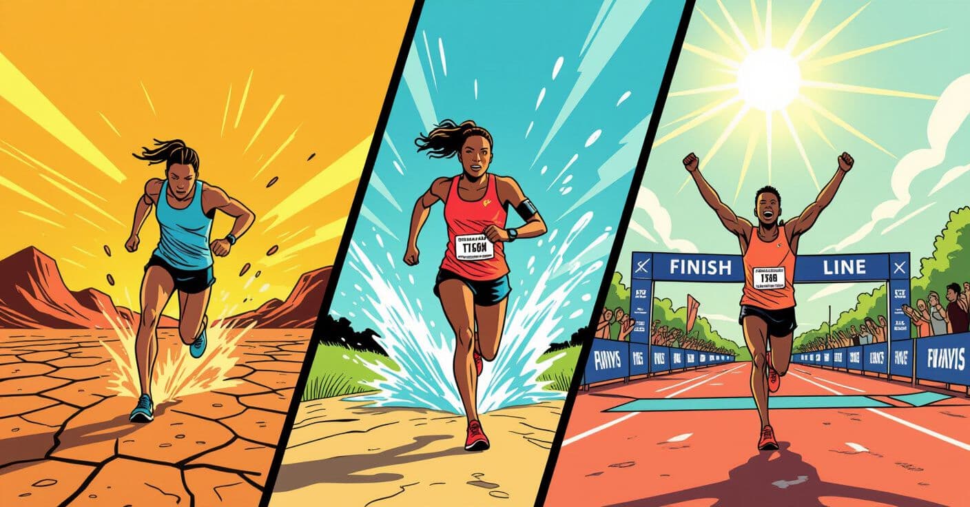 喉の渇きから完走へ：痛みのないマラソンのための水分補給タイミングをマスターする