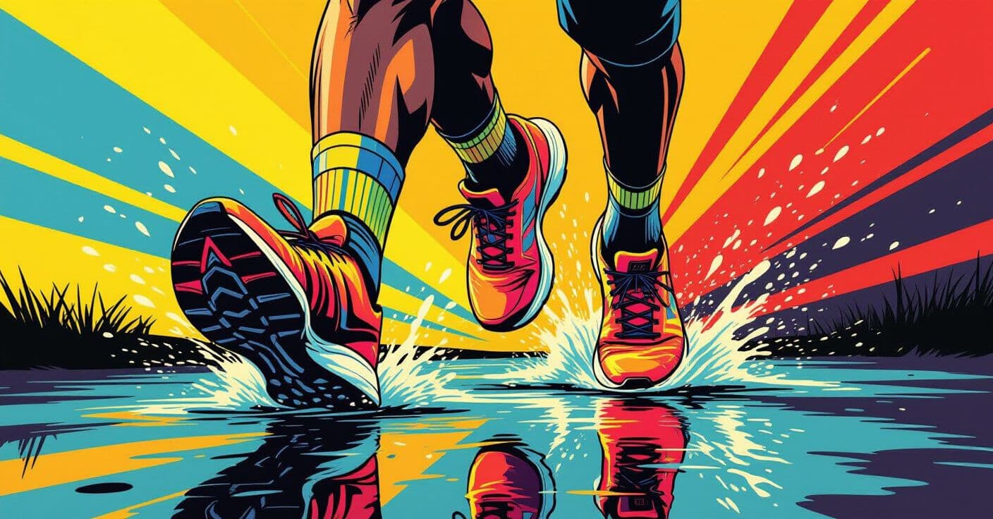 ゲイター対レインソックス：どちらがランナーの足を水ぶくれから守る？