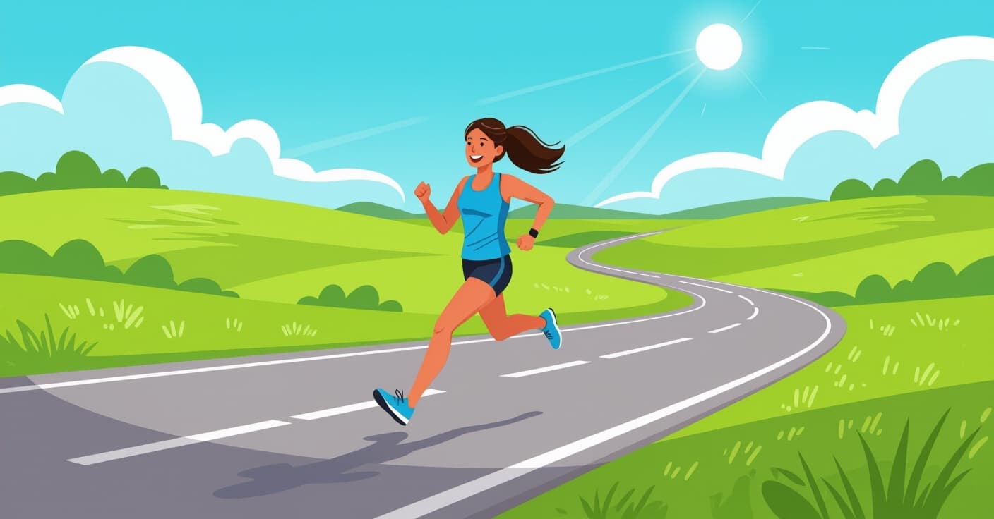 Googleマップで坂道回避：痛くない10km走のためのゼロ標高差ルート計画