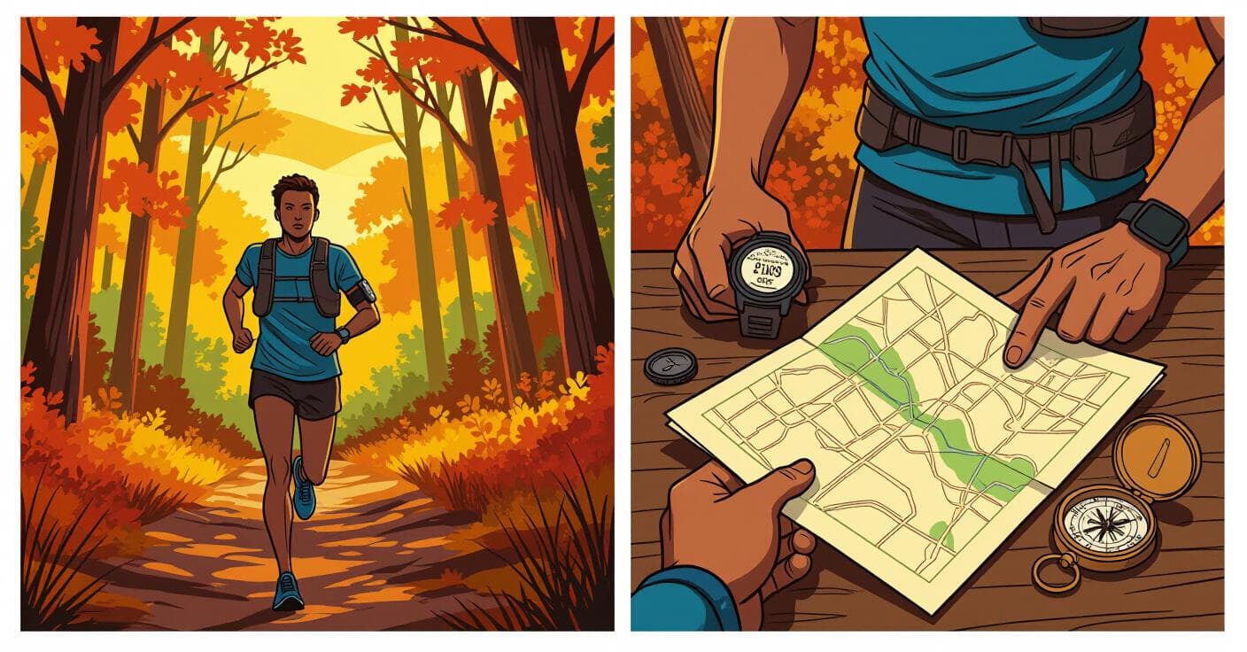 GPS vs 地図とコンパス：ランナー向け最適なトレイルナビゲーション設定