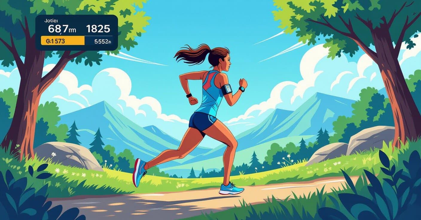 GPSガイド付きインターバルトレーニング：膝に優しいラン＆ウォーク分割法