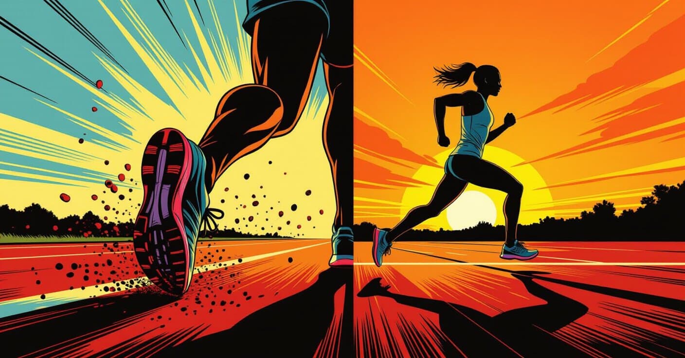 接地時間 vs 空中時間：5Kを30秒縮めるのはどちらの歩行指標か？