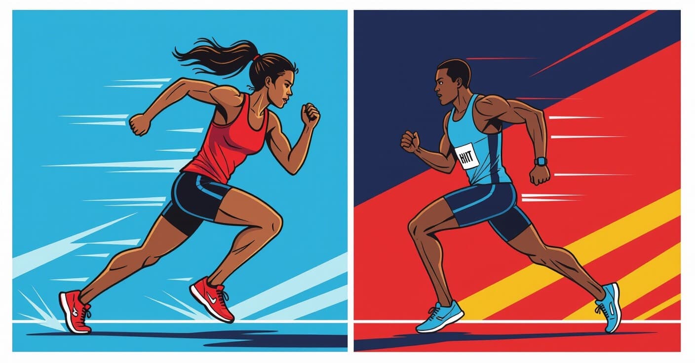 HIIT vs テンポ走：ウォーク＆ランアスリートにとってより多くのカロリーを消費するのはどちら？