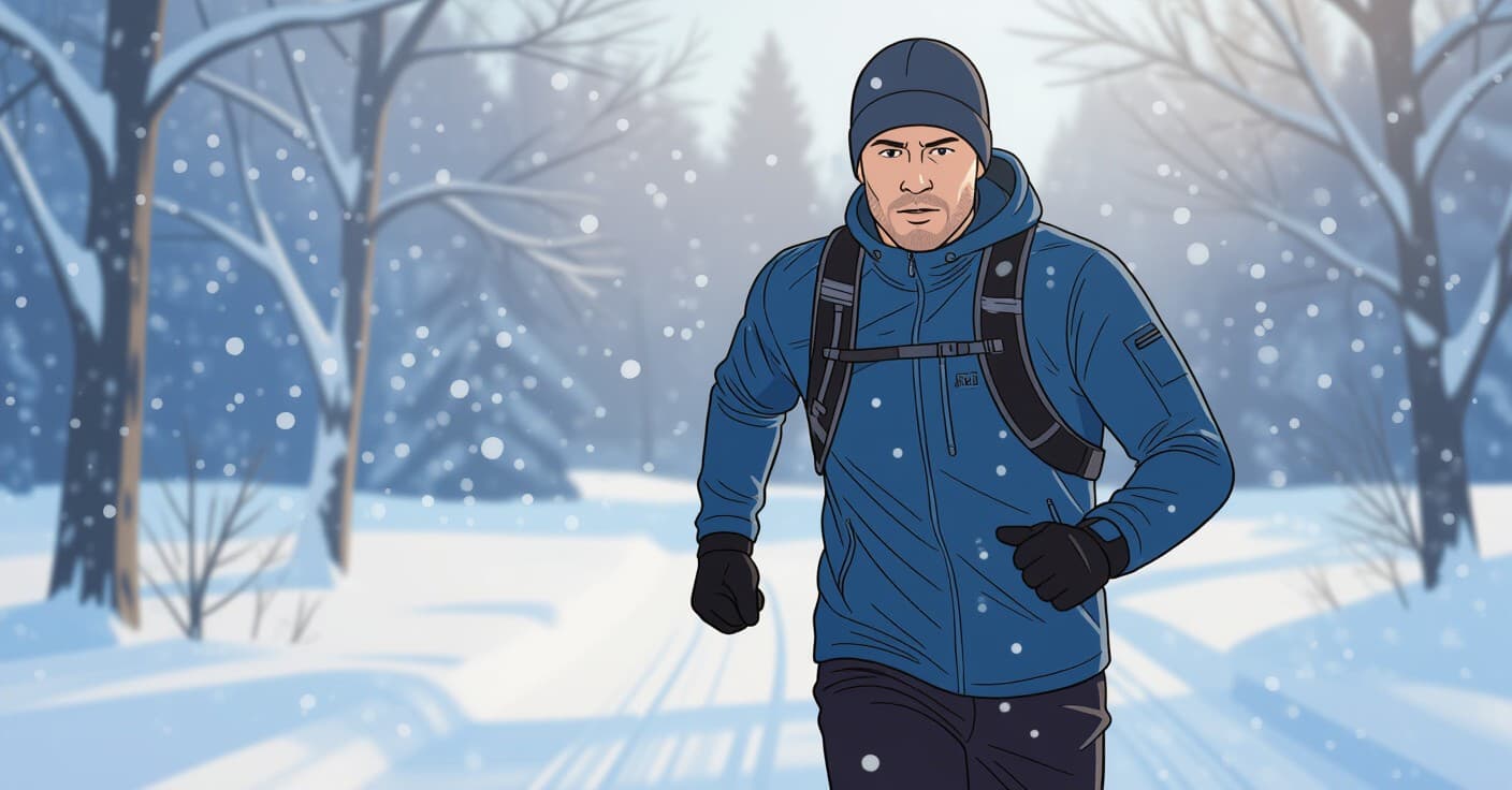 冬のラン＆ウォークを快適にする吸汗速乾ウェアの重ね着術