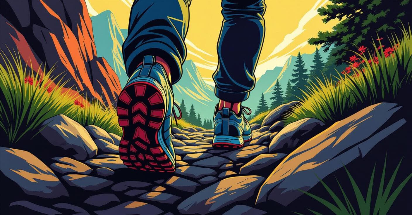 ルーズロック・フットストライクのコツ：転倒ゼロで技術的なトレイルを歩く・走る方法