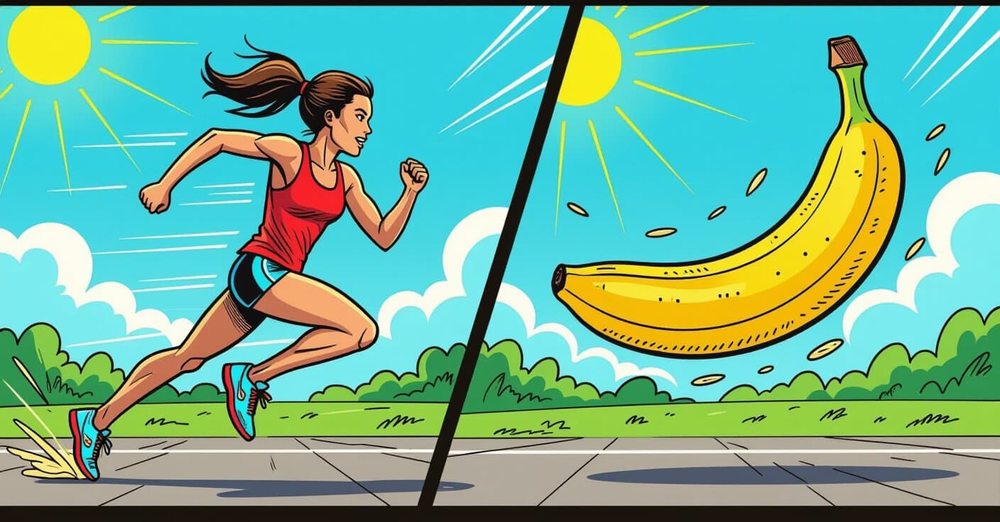 オーツ vs バナナ: ランニング前のどのスナックがより多くのカロリーを燃焼させる？