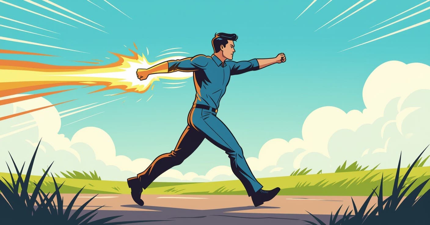 完璧な腕振りのタイミング：60%少ない労力でより速く歩く