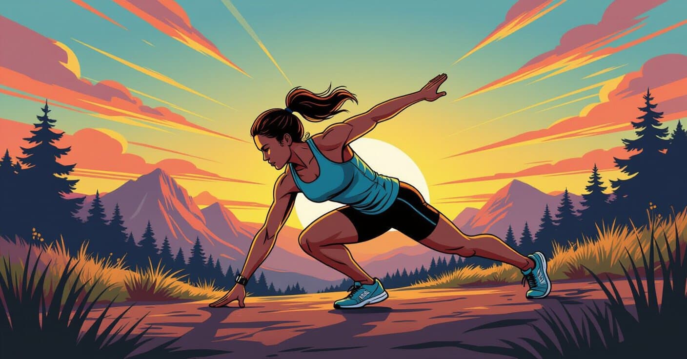 プランクからストライドへのサーキット：疲れ知らずのマイルを実現する5つの機能的な筋力トレーニング