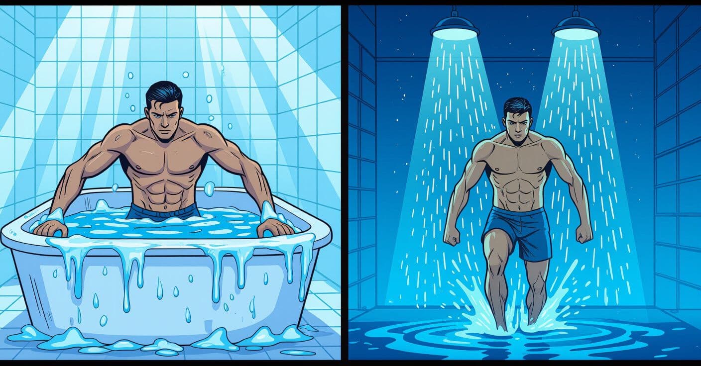 ランニング後のアイスバス対冷水シャワー：どちらが歩行による疲労を早く回復させる？