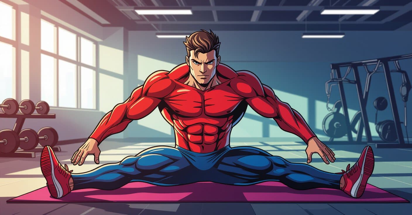 ランニング前の股関節フロー：90秒で歩行速度を向上させる