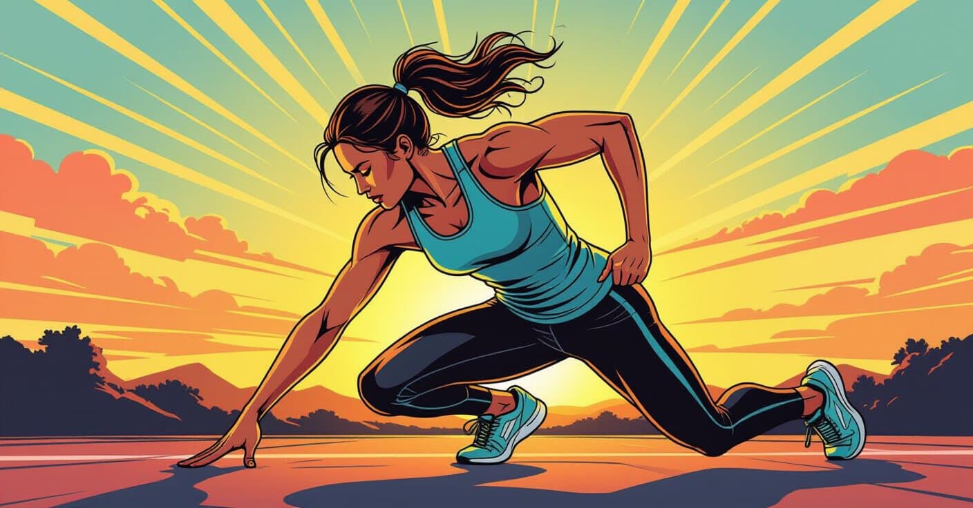 休養日のモビリティ：ランナーの膝を長持ちさせる10分間ルーチン