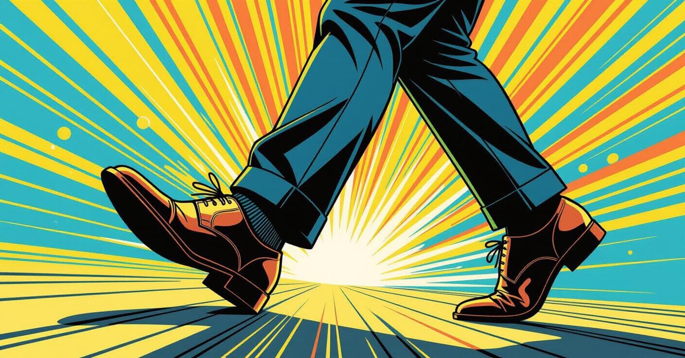 ローテート、トラック、リタイア：スマートなシューズのタイミングでウォーキング距離を3倍にする方法