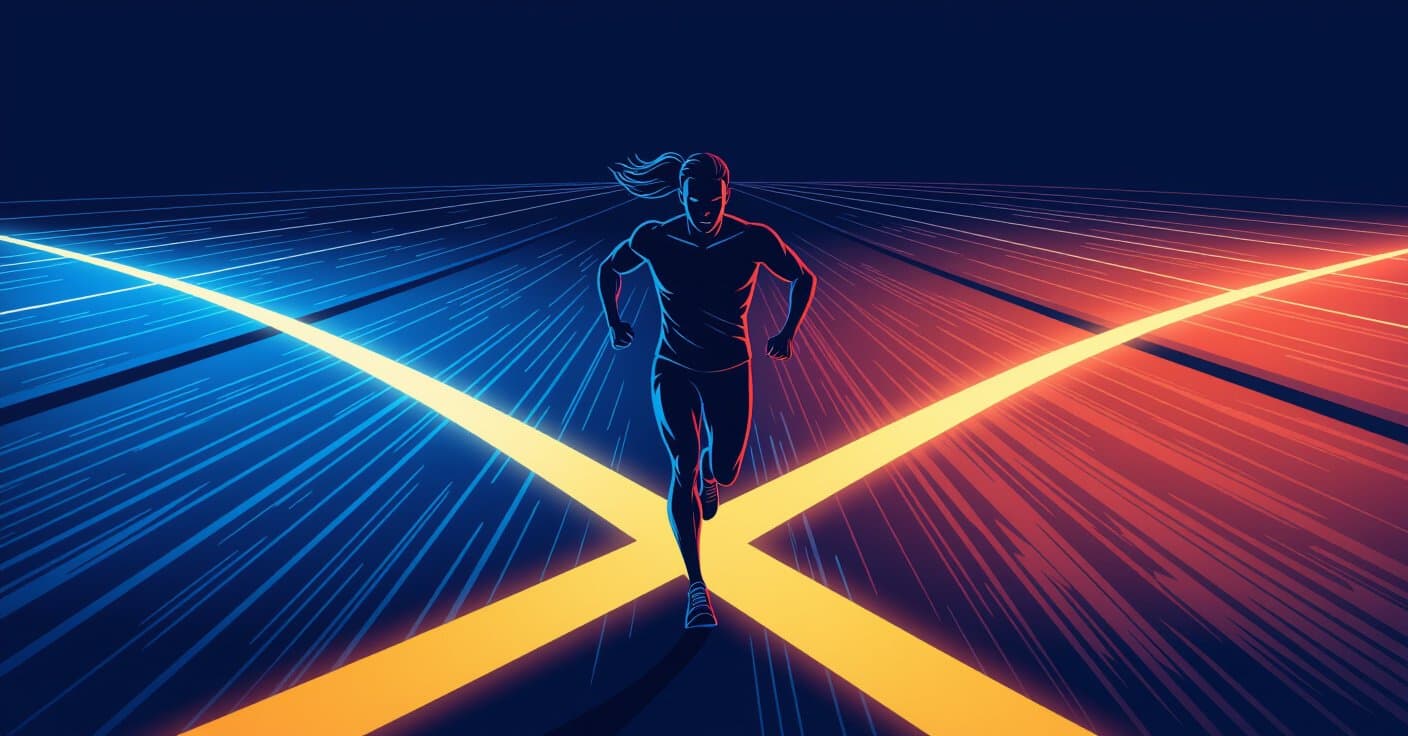 ラバートラック vs アスファルトトラック：膝に優しいのはどっち？