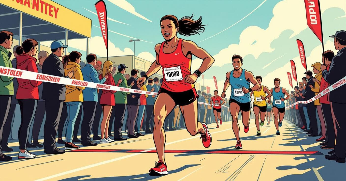 行列をスキップ：ランナー＆ウォーカーのためのプロ級ビブ受け取りテクニック