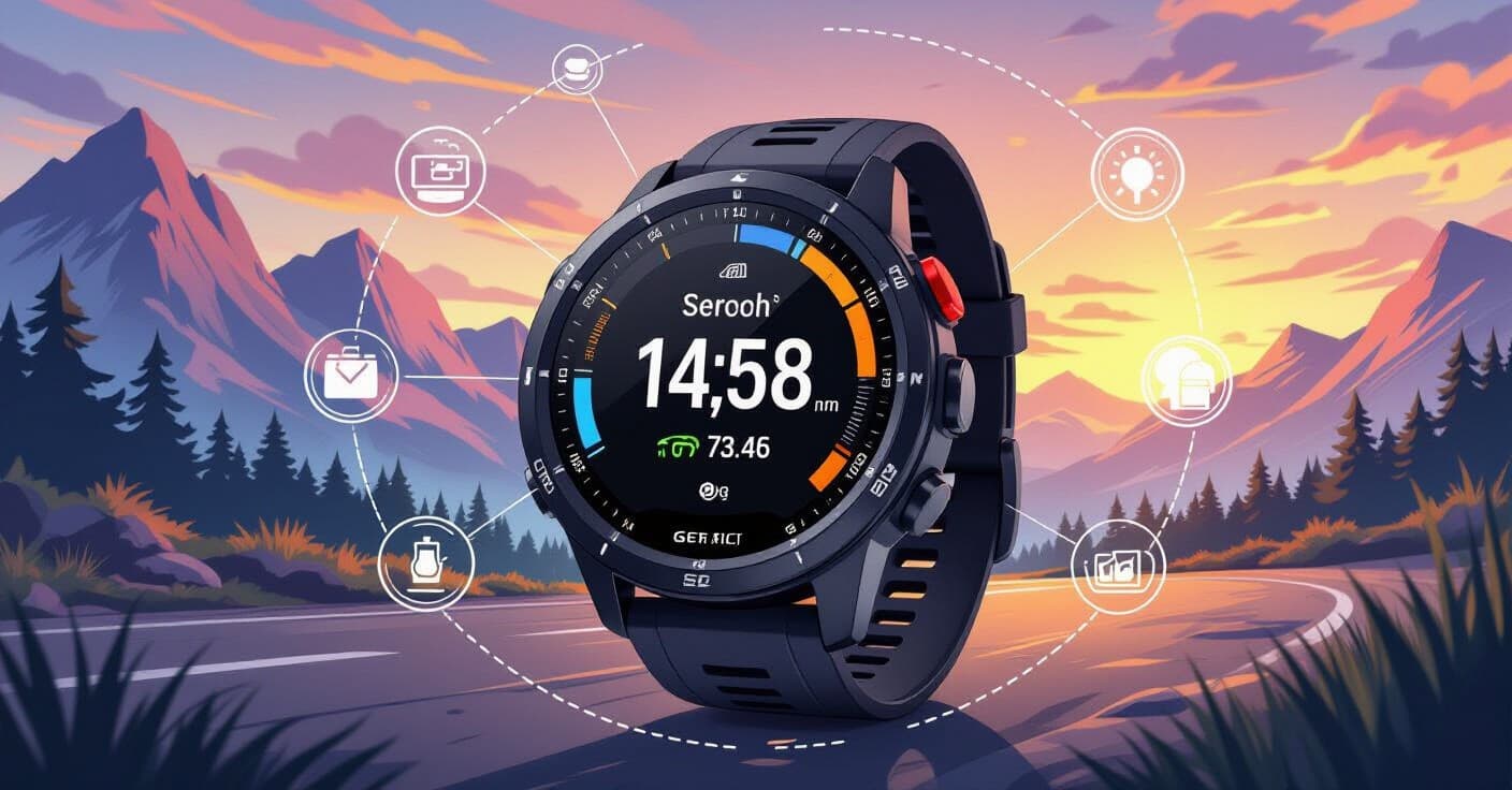 50kmウォークラン練習日のGPSウォッチ電池節約術