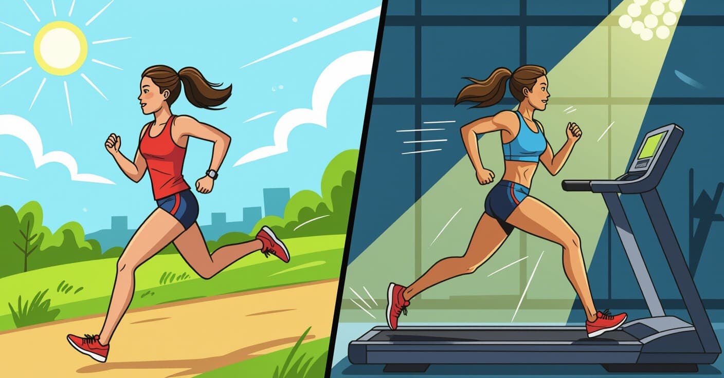 トレイル vs トラック vs トレッドミル：どの路面がランニング・ウォーキングのカロリー消費を最も増やす？