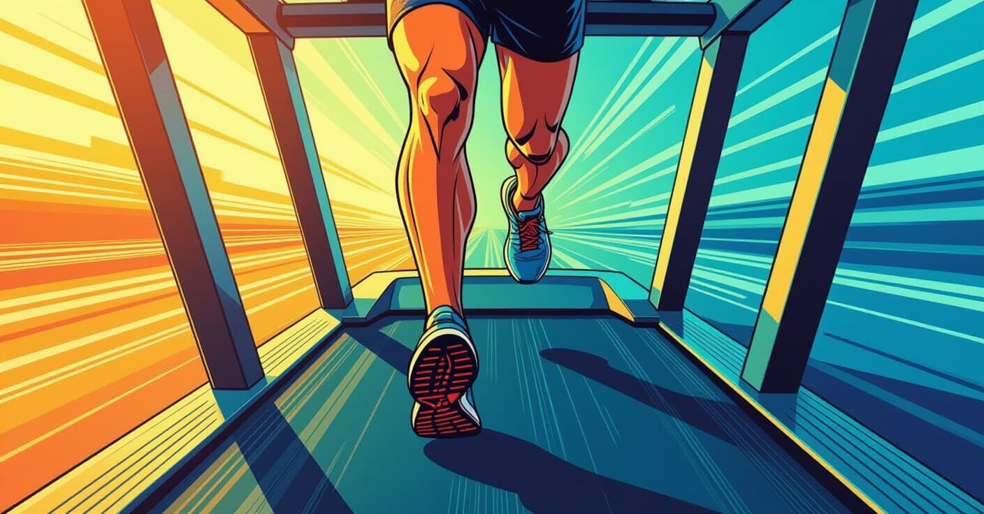 トレッドミルシアター：痛みのない長距離ランニングのためのタブレット取り付け方法＆角度調整