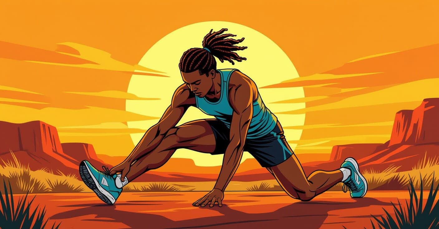 ウォーク・イット・オフ：ランニング後の静的ストレッチルーティンで痛みのない走りを実現