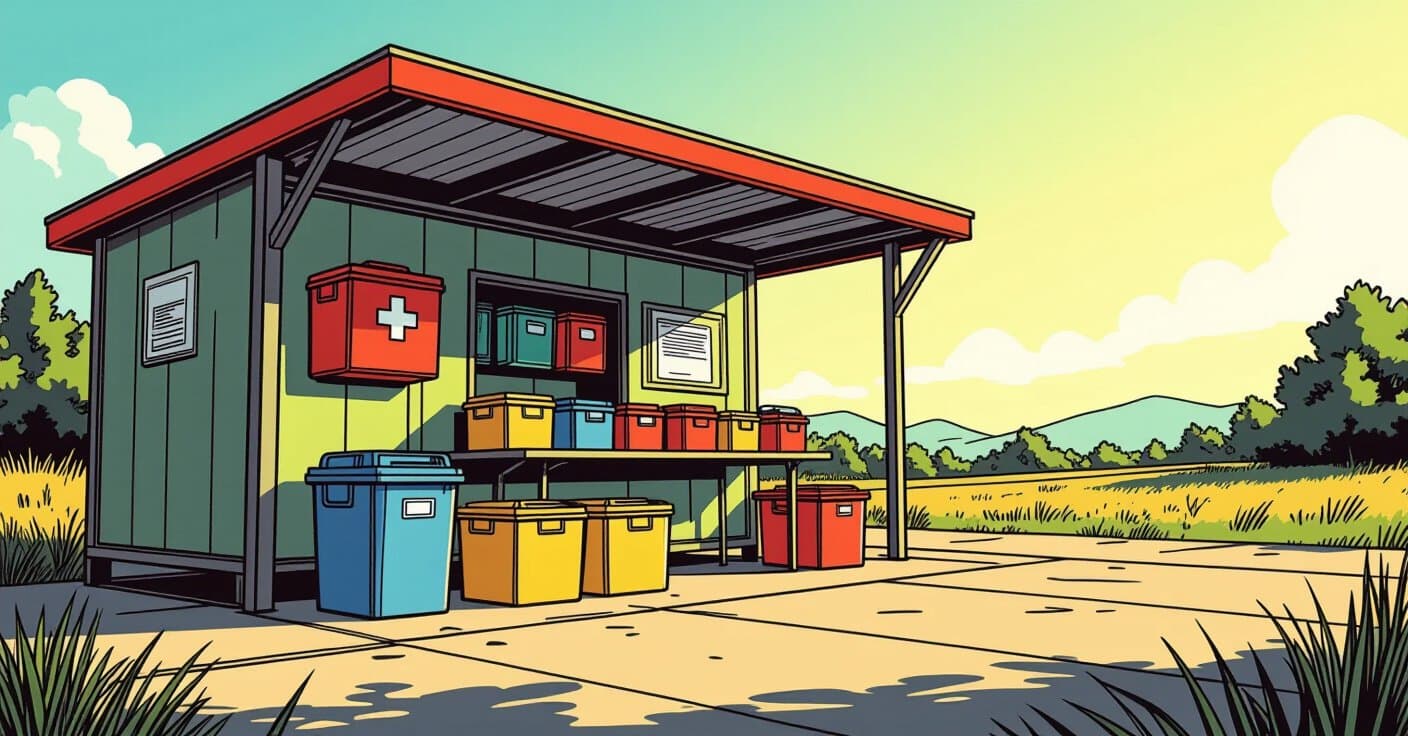 トレイルラン・ウォークレース向け 天候対策エイドステーション準備リスト