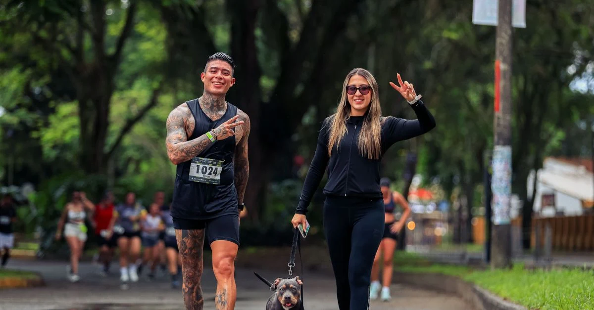 10km1時間切りを目指して一定ペースで走る初心者ランナー