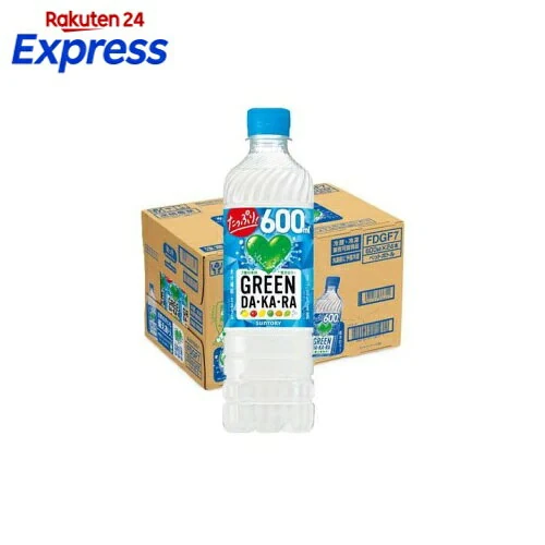GREEN DA・KA・RA 冷凍兼用 600ml×24本